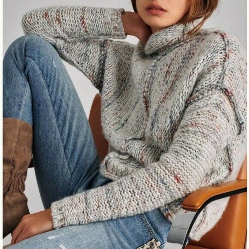 Anthropologie Pilcro Noelle Turtleneck Sweater NWT